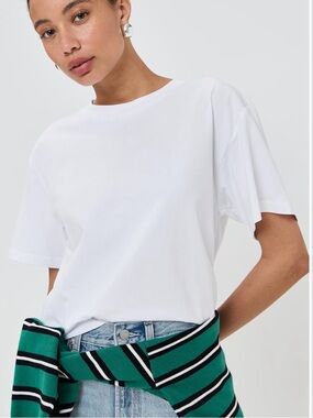 Le Bop Dylan white oversized tee